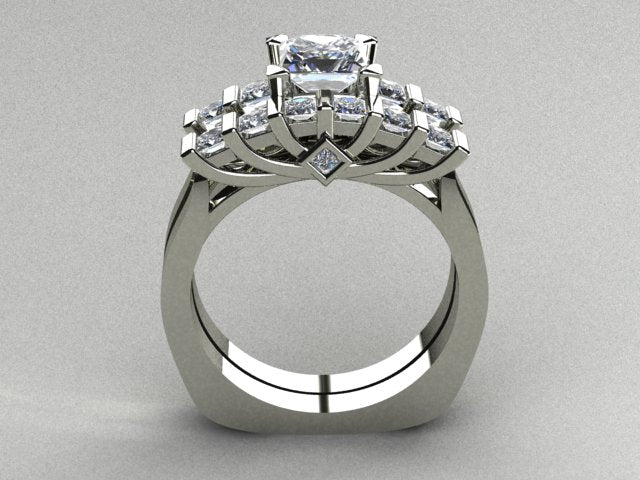 Engagement Ring Set Designed By Christopher Michael