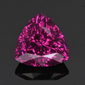 Pink/Red Trilliant Cut Umbalite Garnet Gemstone  4.74 Carats