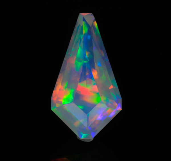 Faceted Welo Opal Weighs 8.80 Carats