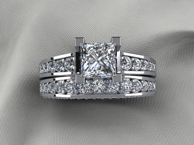 Engagement Ring Designed By Christopher Michael
