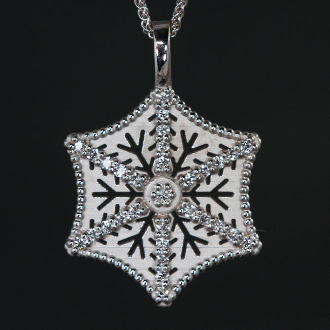 Christopher Michael Snowflake Pendant