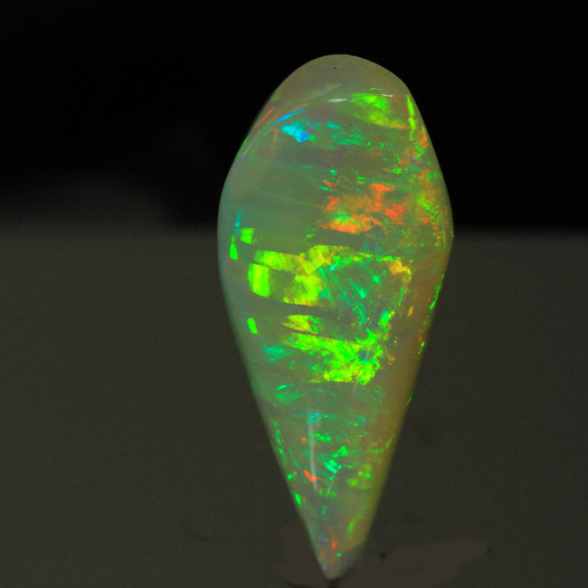 Vivid Colors Freeform Cabochon Welo Opal Gemstone 24.33 Carats