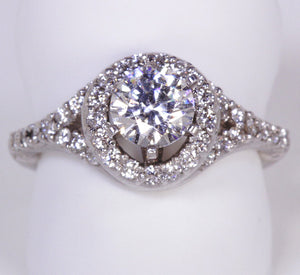 Ladies' White Gold Diamond Ring