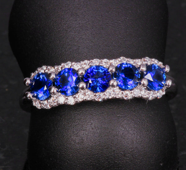 Beautiful Sapphire Ring Designed By Christopher Michael