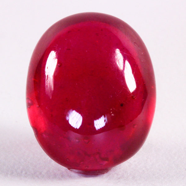 Enhanced Ruby Cabochon 12x10 M.M.