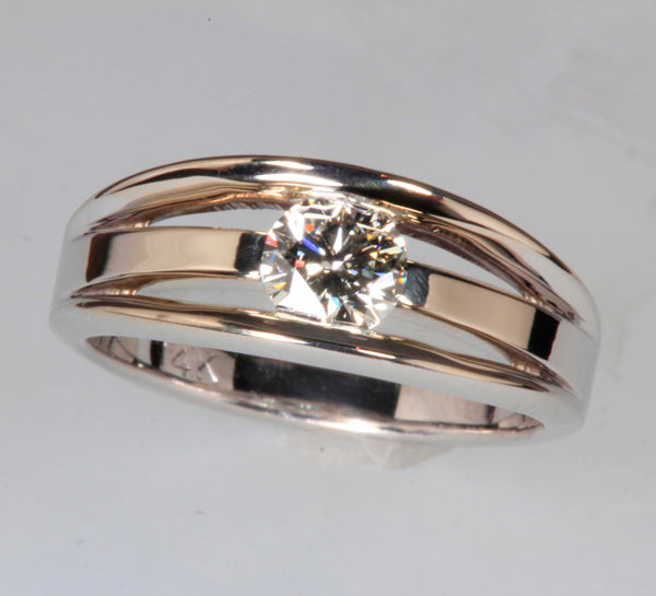 Christopher Michael Designed Engagement Ring for Jarl