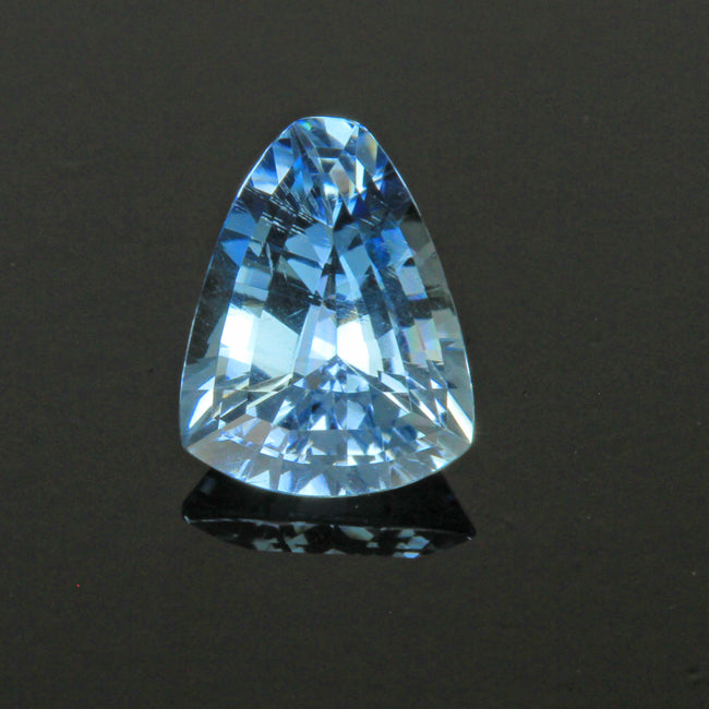 Light Blue Shield Cut Aquamarine Gemstone 1.19 Carats