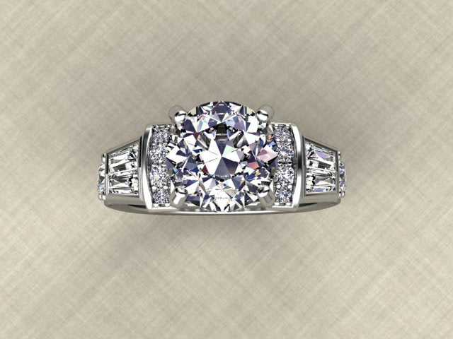 Engagement Ring Designed By Christopher Michael