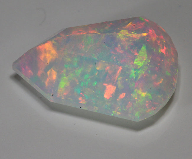 Faceted Welo Ethiopian Opal Weighs 21.33 Carats*
