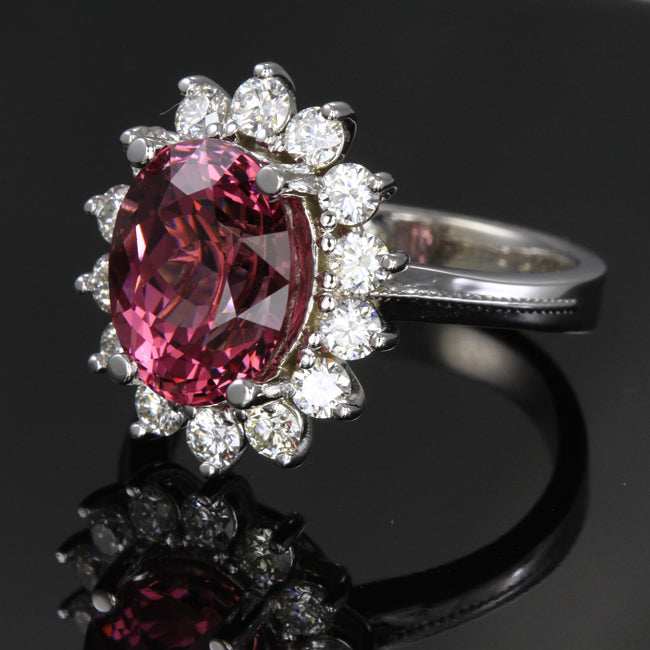 Mahenge Garnet Ring by Christopher Michael