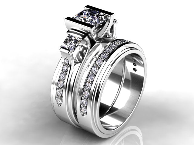 Custom Designed Engagement Ring by Christopher Michael