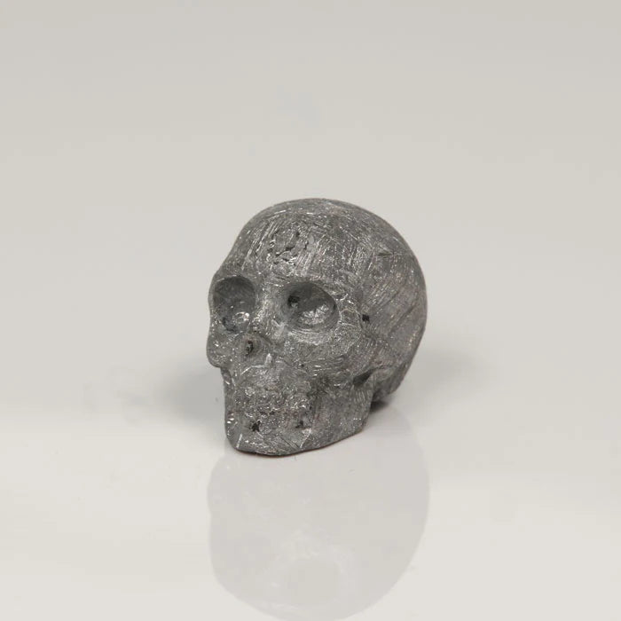 8.78g Gibion Meteorite Skull Carving