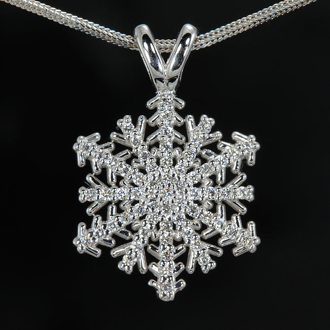 Christopher Michael Custom Diamond Snowflake Pendant Limited Edition 