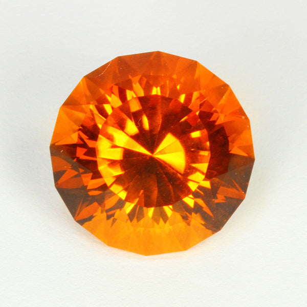 Christopher Michael Designed Ring With Citrine and Diamond