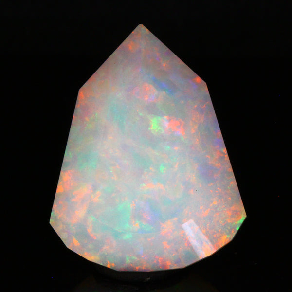 Faceted Welo Ethiopian Opal Weighs 21.33 Carats