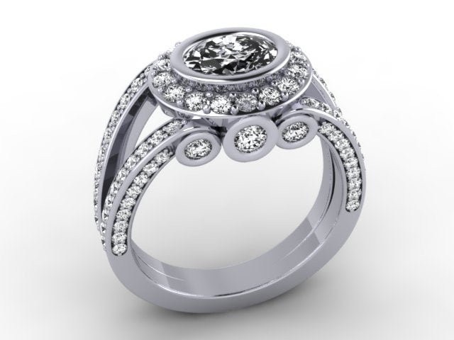 Engagement Ring by Christopher Michael