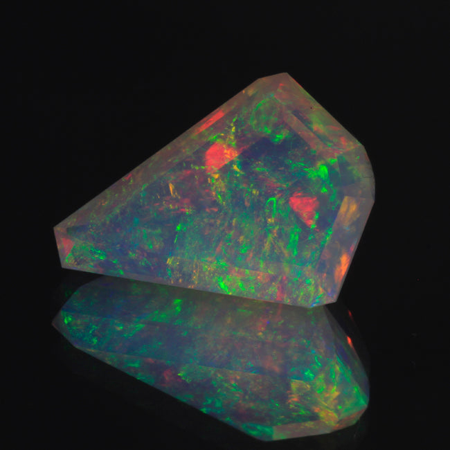 Ethiopian Welo Opal Faceted Kite 4.09 Carat