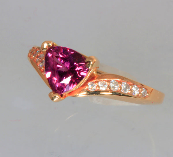 Umbalite Garnet Ring
