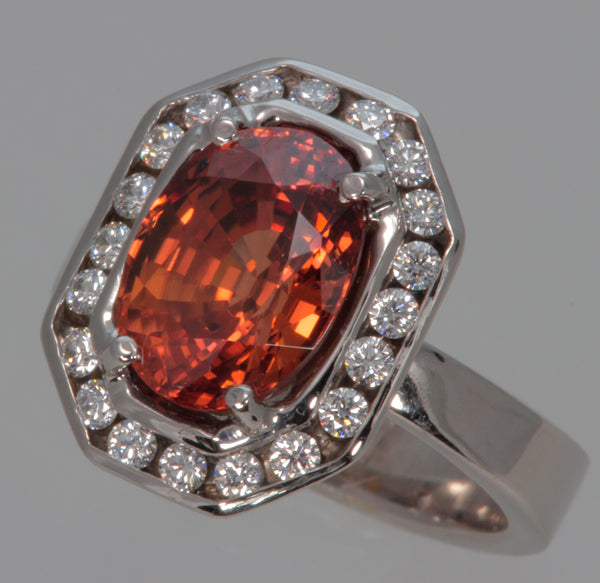 Tanzanian Imperial Zircon Ring