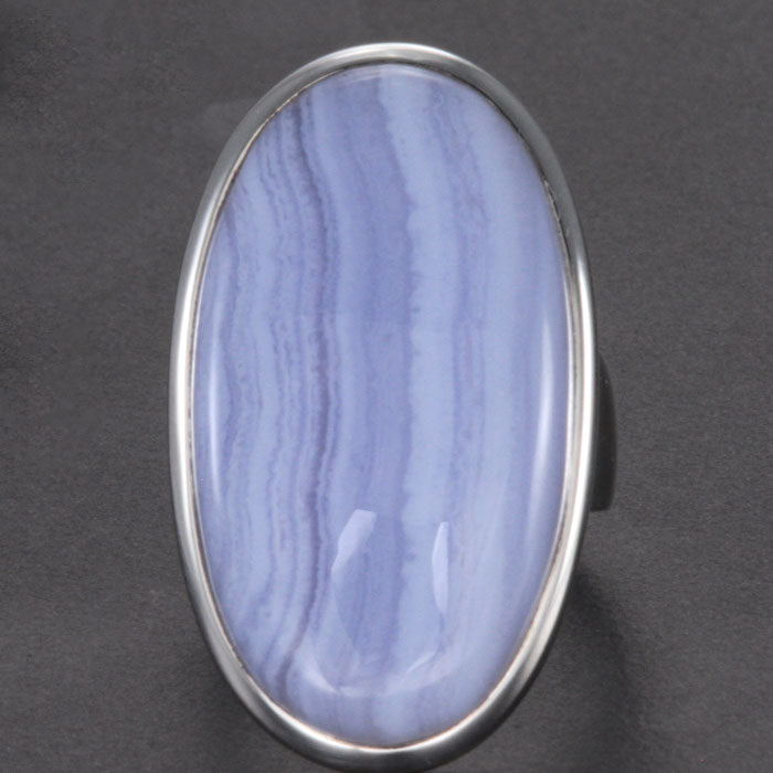 Sterling Silver Blue Lace Agate