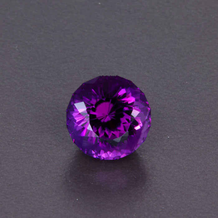 Purple Portuguese Round Amethyst Gemstone 4.96 Carats