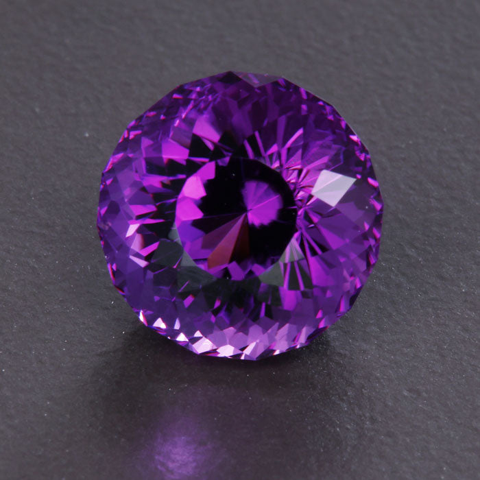 Natural Unheated Portuguese Round Amethyst Gemstone 7.74 Carats