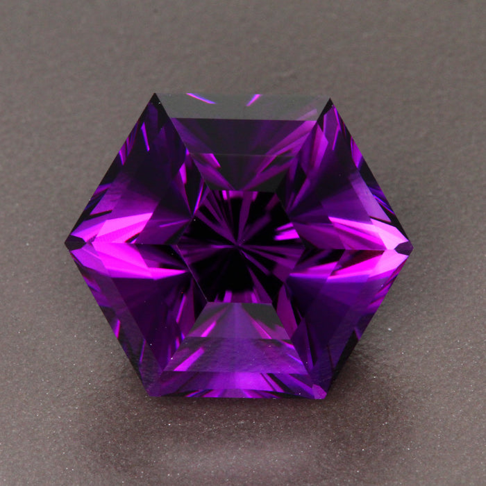 Purple Mixed Barion Hexagon Amethyst Gemstone 28.19 Carats