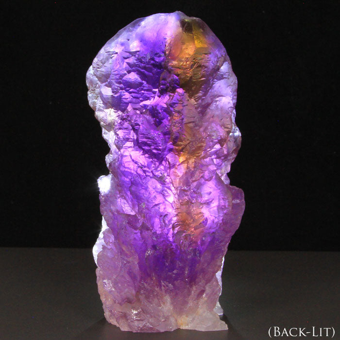 Natural Ametrine Crystal Etched Bolivia