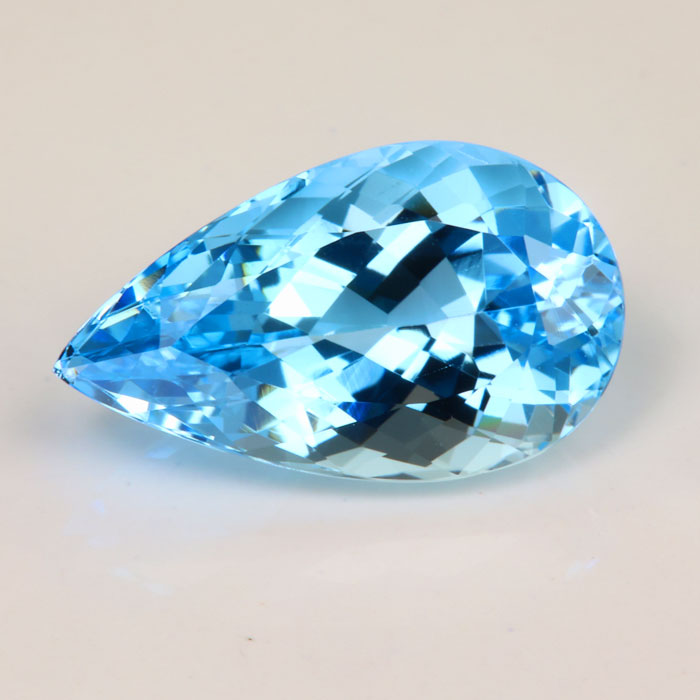 Pear Shape Cabochon Aquamarine