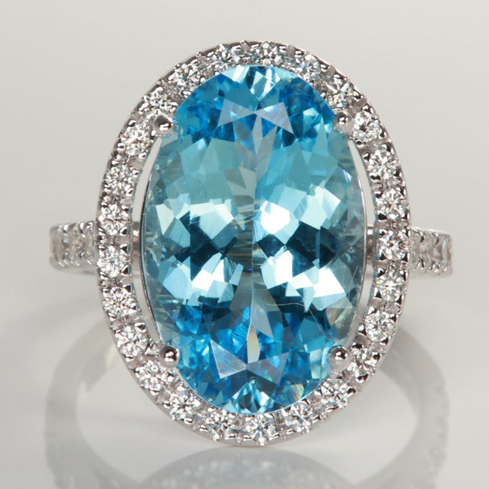 Aquamarine diamond Clearance