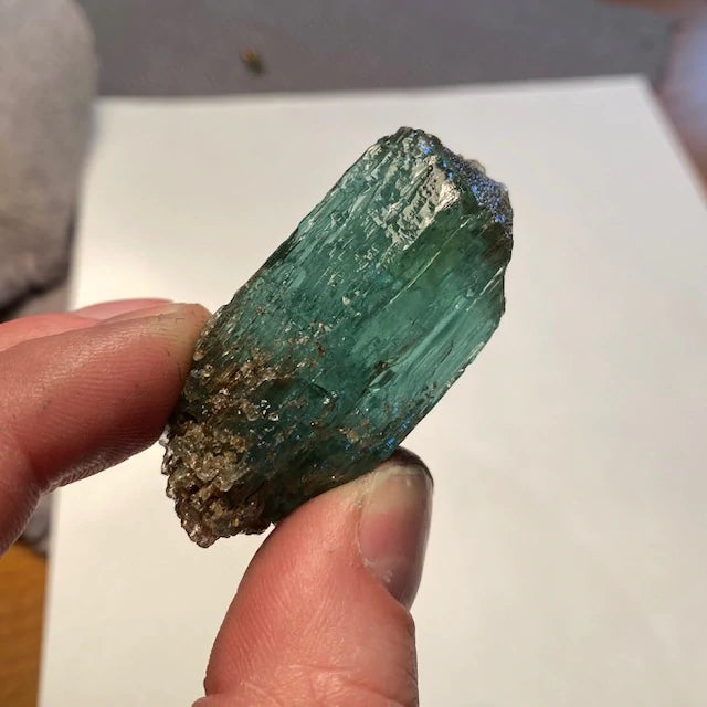 Tanzanian Aquamarine Crystal