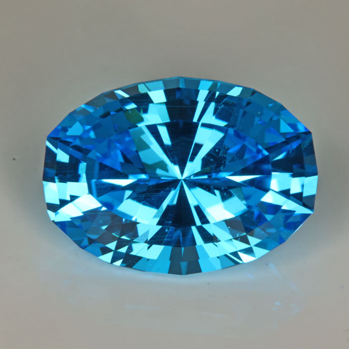 Barion Oval Swiss Blue Topaz