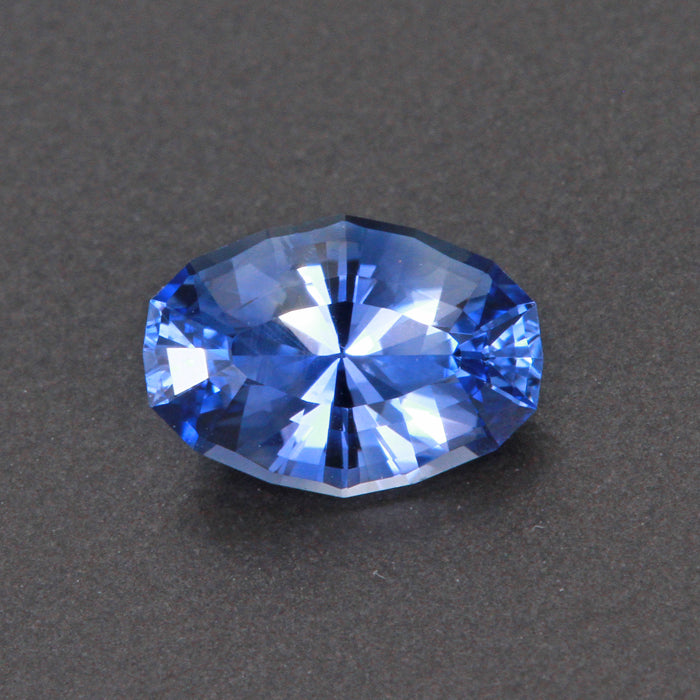 Blue Mixed Cut Oval Sapphire 1.78 Carats