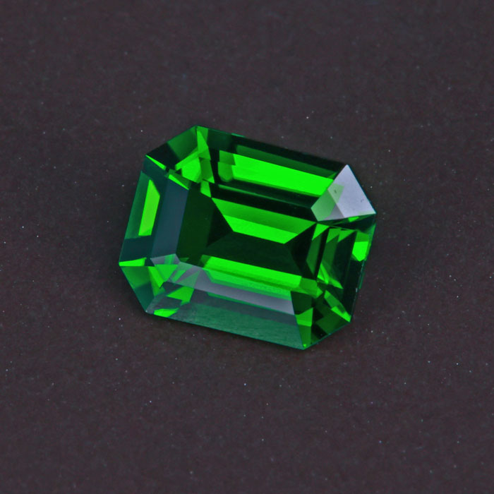 Emerald Cut Chrome Tourmaline 1.28 Carats