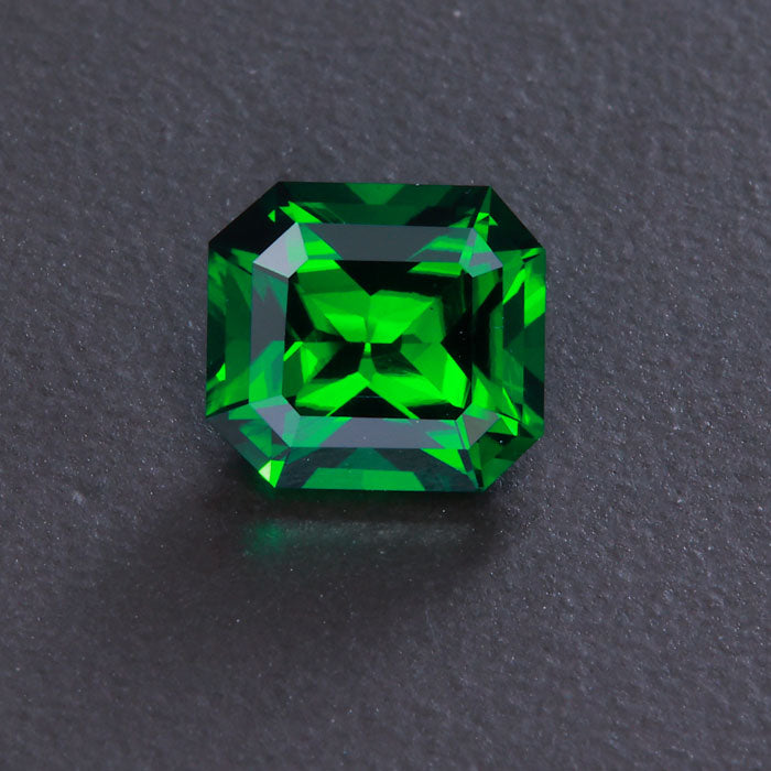 Emerald Cut Chrome Tourmaline Gemstone 2.26 Carats