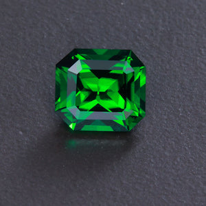 Emerald Cut Chrome Tourmaline Gemstone 2.26 Carats