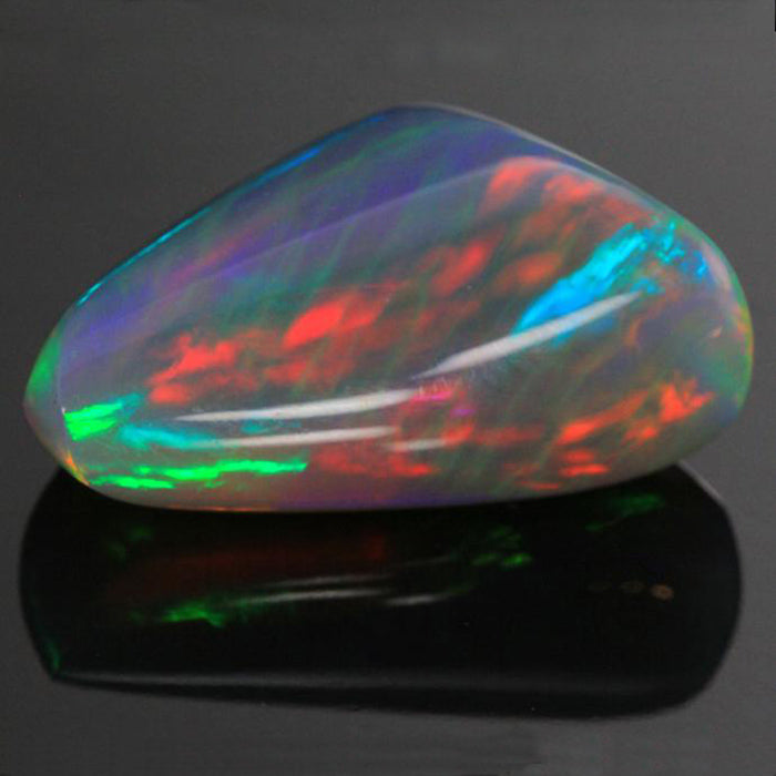 Moriarty&#39;s Gem Art Crystal Black Welo Opal Gemstone 16.40 Carats