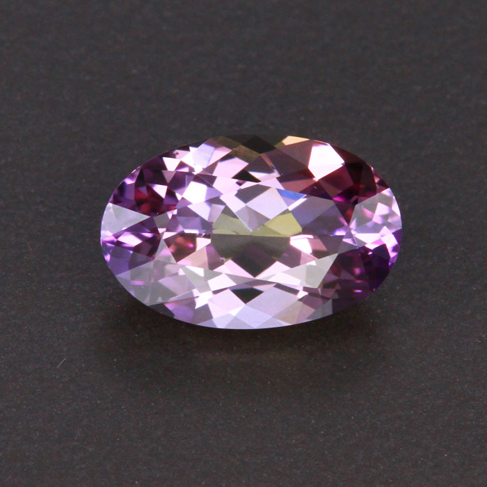 Lavender/pink Fancy Natural Unheated Oval Tanzanite Gemstone 3.09 Carats
