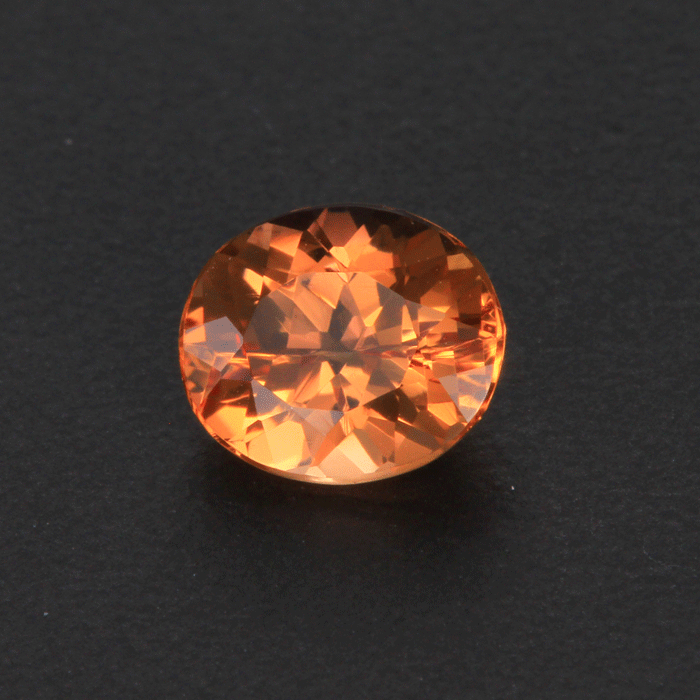 Peach Oval Fancy Tanzanite Gemstone 2.12 Carats