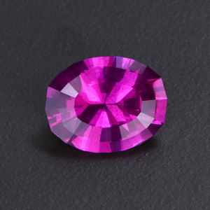 PInk/Violet Oval Pyrope Garnet Gemstone 5.88 Carats