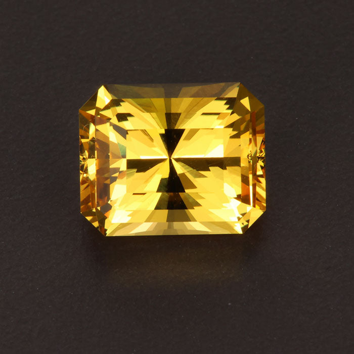Barion Emerald Cut Heliodor 