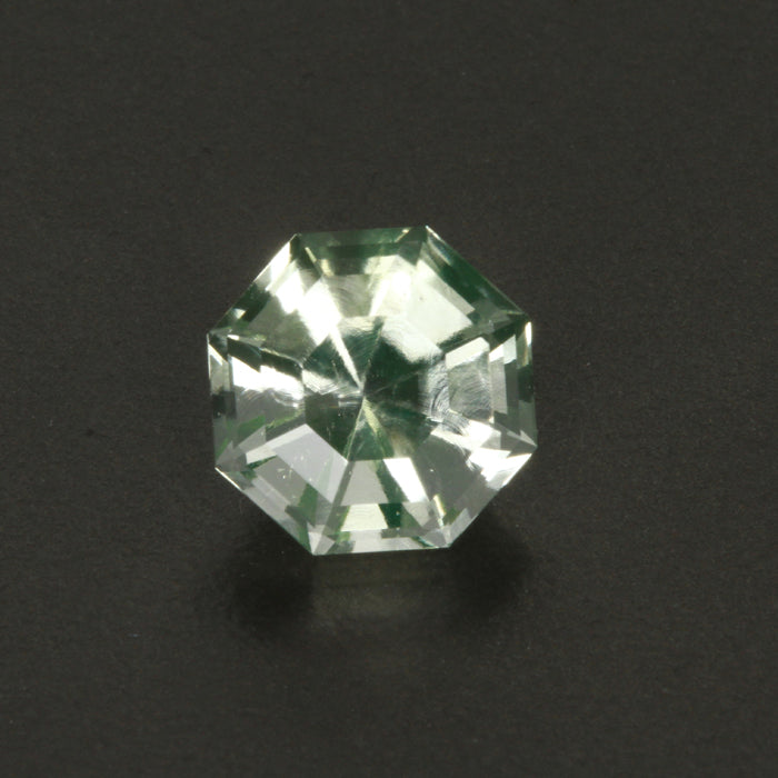 Daylight Fluorescent Stepped Hexagon Hyalite Opal 3.57 Carats
