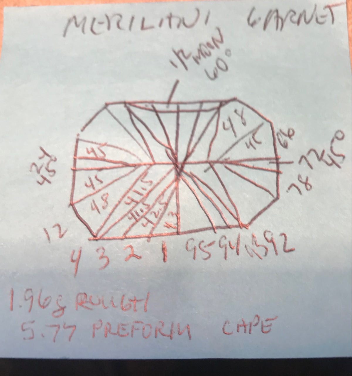 Barion Style Emerald Cut Merelani Mint Garnet Gemstone 2.08 Carats
