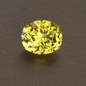 Yellow Oval Mali Grossular Anaradite Garnet Gemstone 2.36 Carats