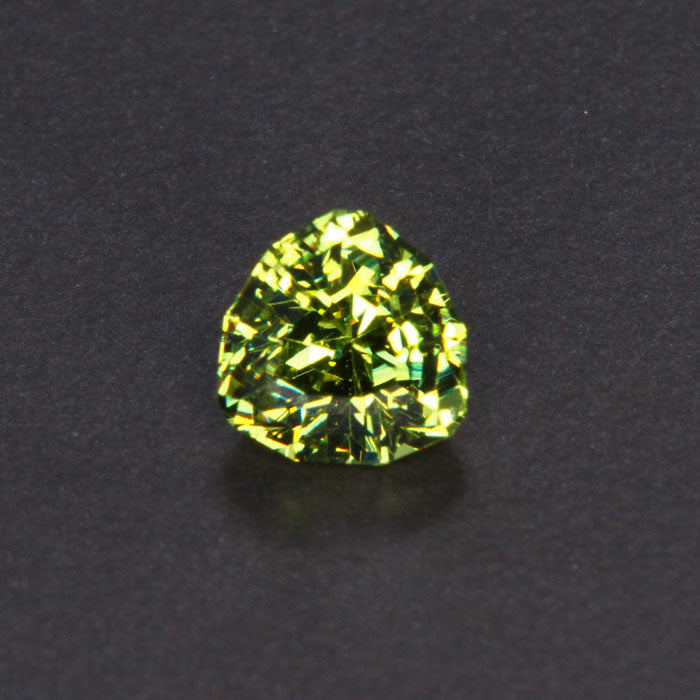 Green Stepped Trilliant Cut Mali Garnet 2.32 Carats