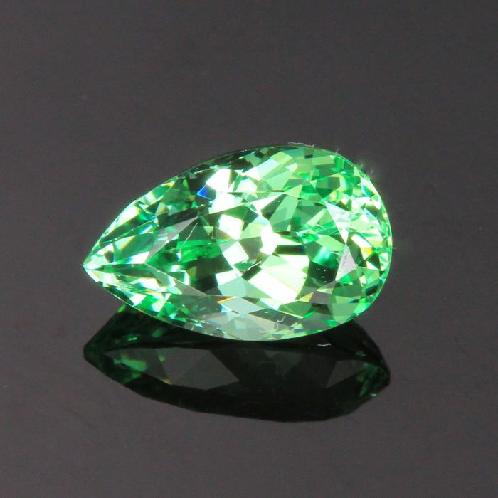 Mint Green Pear Shape Melelani Mint Garnet Gemstone 1.66 Carats (Tucson 2020 Sale)(on hold for T))