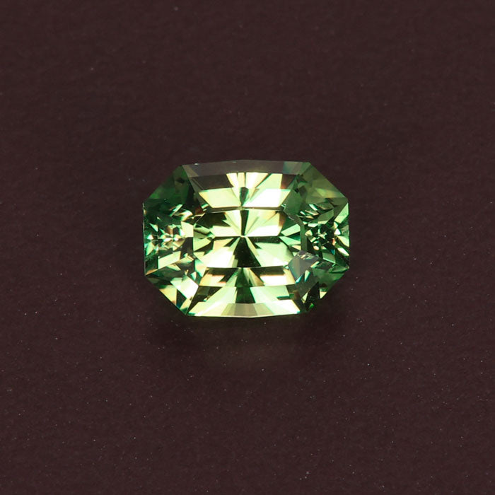 Barion Style Emerald Cut Montana Sapphire