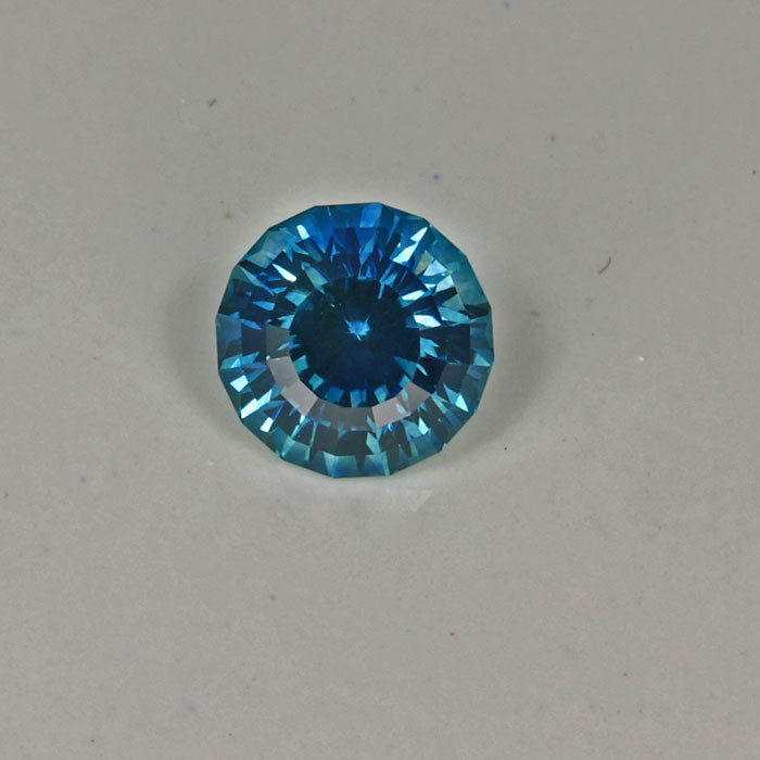 Round Brillanit Montana Sapphire Gemstone .95cts
