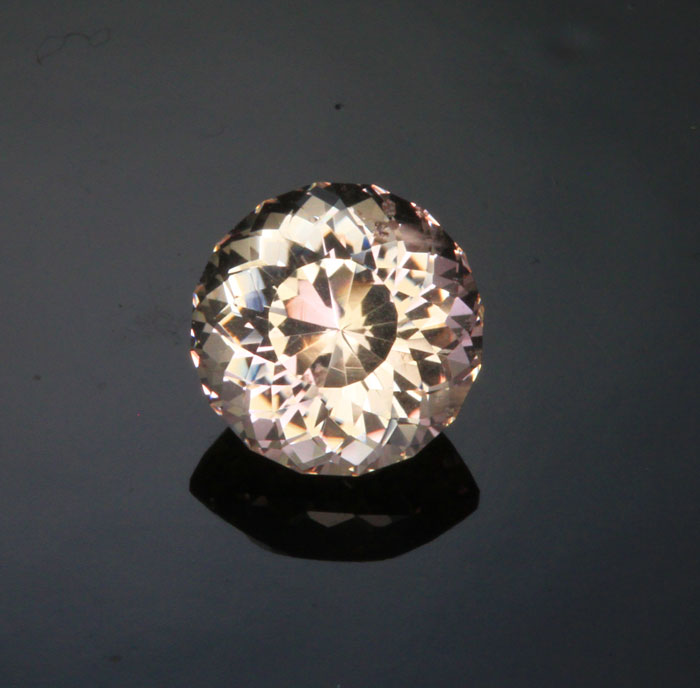 5.58ct Portuguese Cut Morganite Gemstone