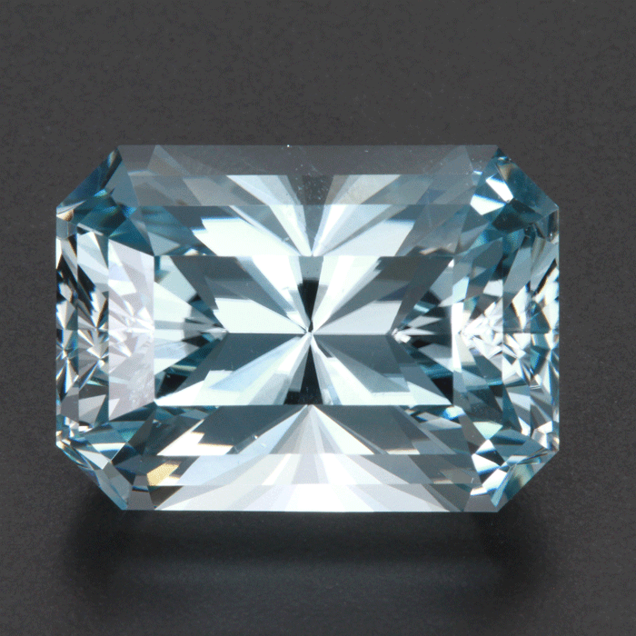 (ON HOLD SB) Rare Natural Color Barion Emerald Cut Blue Topaz Gemstone 92.95 Carats
